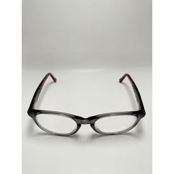 KENSIE LUCKY EYEGLASS FRAME OVAL FULL-RIM WOMENS PLASTIC BK 49-19-135 Pink - Picture 2 of 6